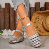Square Toe Slip-Ons - Trendsi - Flyclothing LLC
