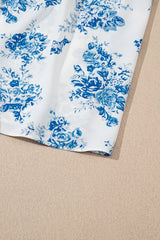 Printed Tie Shoulder Dress - Trendsi - Flyclothing LLC