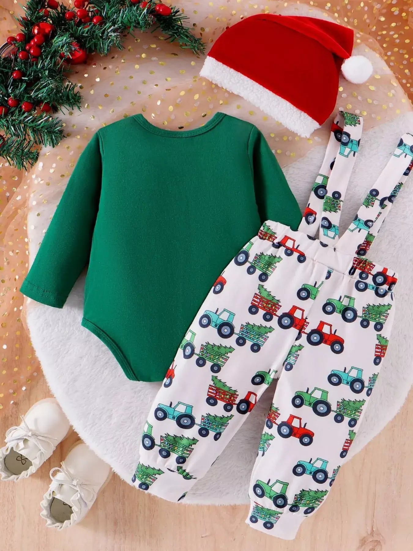 Children's My First Christmas Outfit Set - Trendsi - Flyclothing LLC