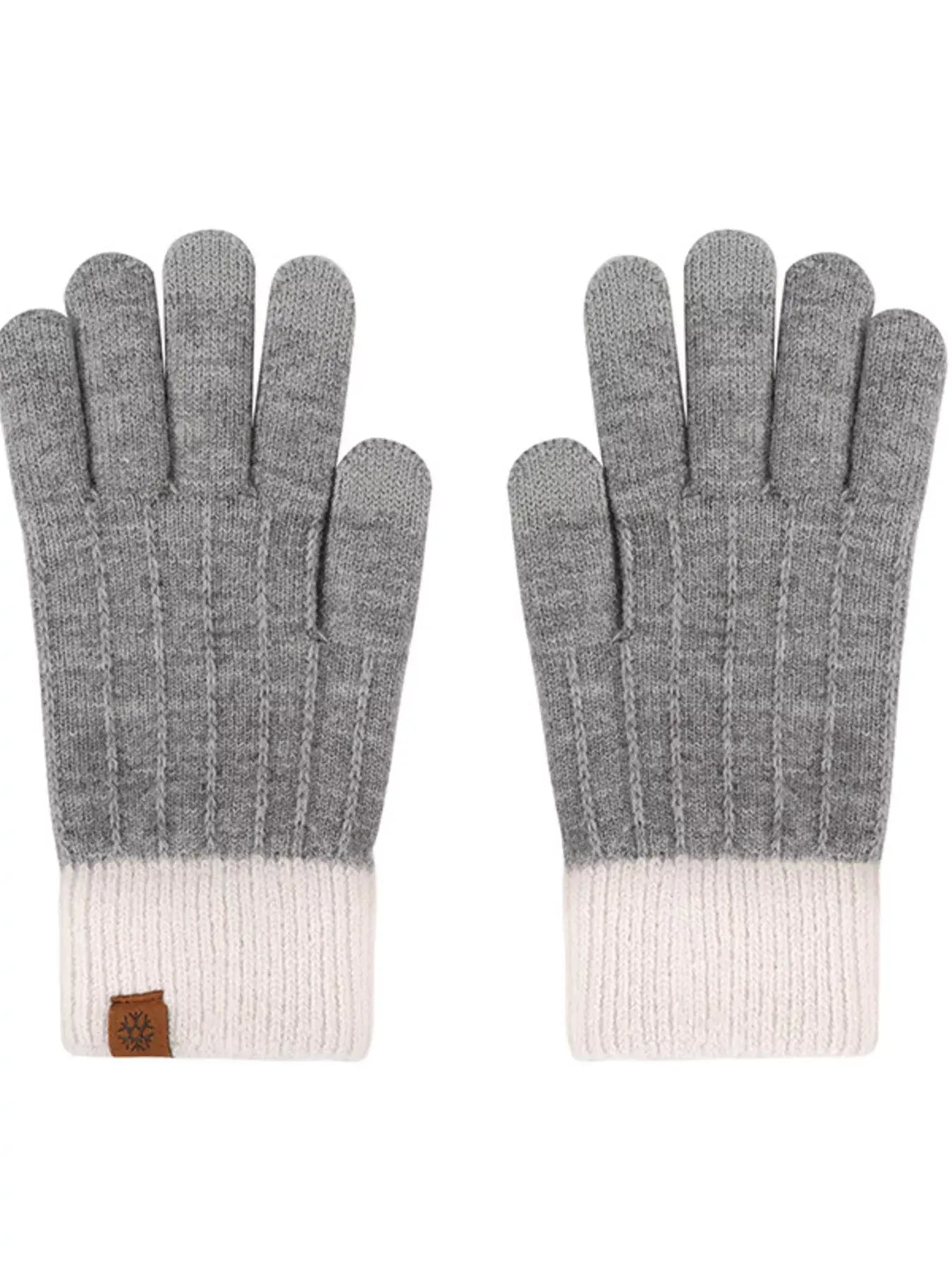Warm Knitted Touchscreen Gloves - Trendsi - Flyclothing LLC