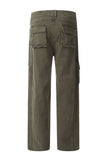 Men's Straight Leg Cargo Pants - Trendsi - Flyclothing LLC