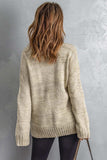 V-Neck Dropped Shoulder Sweater - Trendsi - Flyclothing LLC