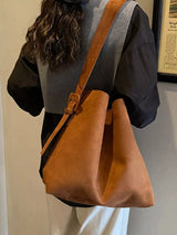 Buckle Adjustable Strap Tote Bag - Trendsi - Flyclothing LLC