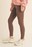 Yelete Full Size Fleece Lined High Waisted Leggings - Trendsi - Flyclothing LLC
