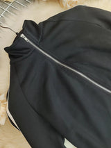 Striped Zip Up Top and Pants Set - Trendsi - Flyclothing LLC