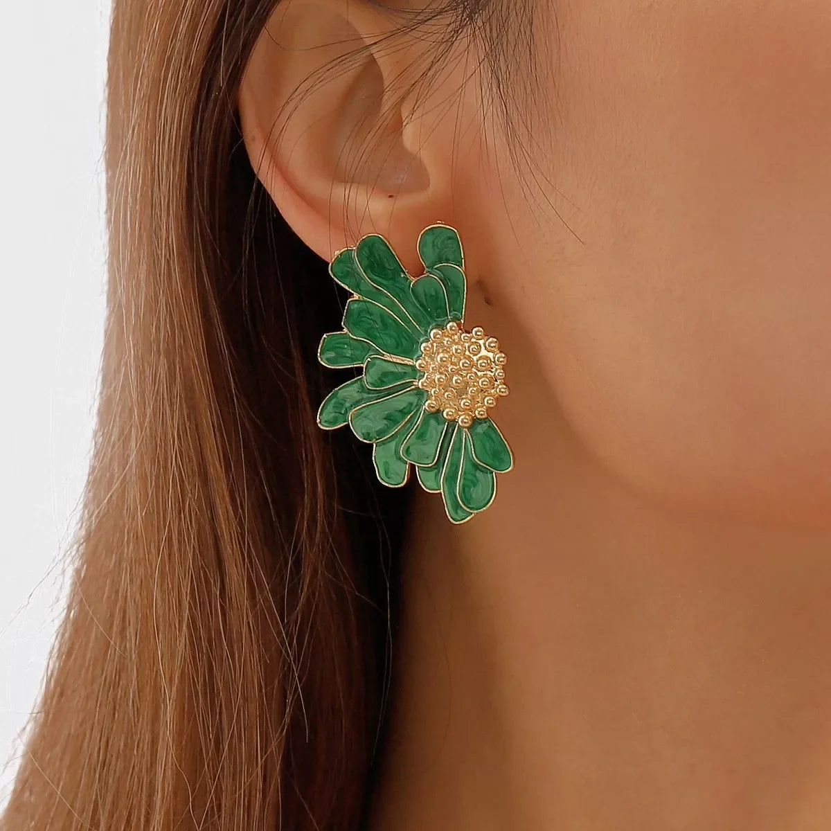 Flower Stud Earrings - Trendsi - Flyclothing LLC