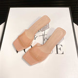 Open Toe Block Heel Sandals - Trendsi - Flyclothing LLC