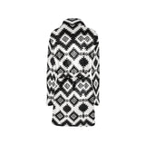 Baha Ranch Black Aztec Women's Western Bath Robe