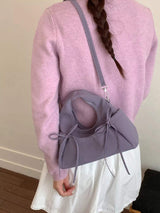 Bow Detail Crossbody Bag - Trendsi - Flyclothing LLC