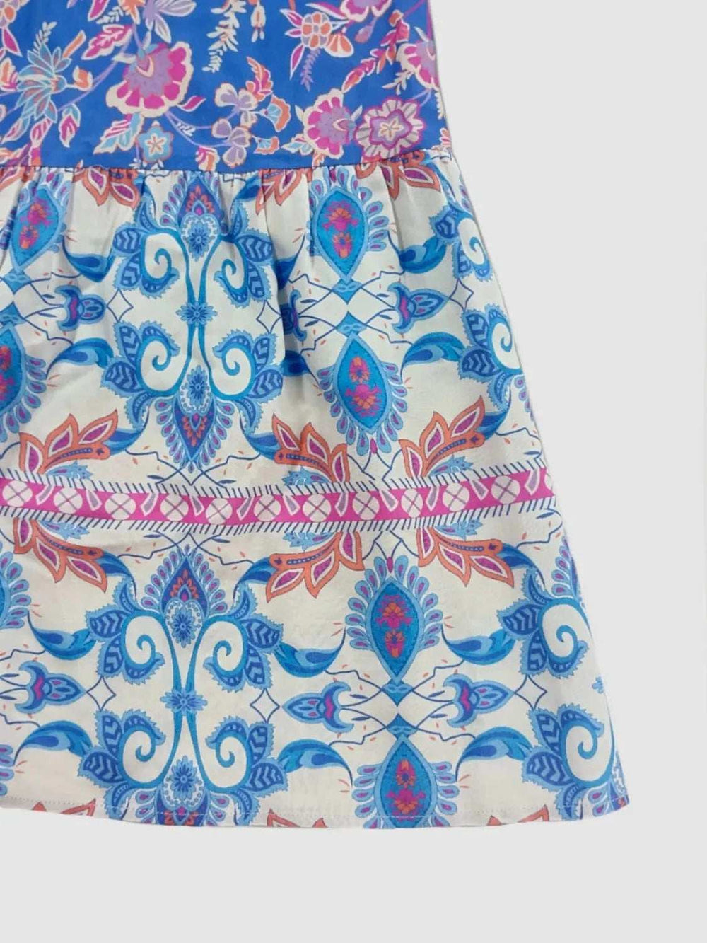 Smocked Off-Shoulder Printed Top and Skirt Set - Trendsi - Flyclothing LLC