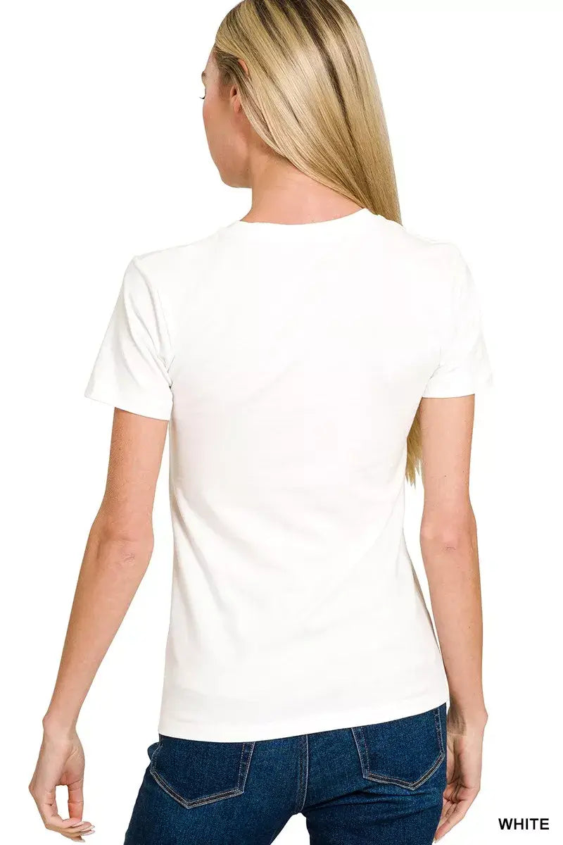 Zenana American Flag Tee - Trendsi - Flyclothing LLC