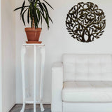 Double Tree of Life Metal Wall Art 24-inch Diameter - Croix des Bouquets - Croix des Bouquets - Flyclothing LLC