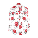 Baha Ranch Mexican Red Rose Floral Blazer