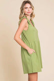 Culture Code Full Size Shoulder Knot Baggy Romper - Trendsi - Flyclothing LLC