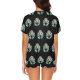 Baha Ranch Turquoise Naja Women's Pajama Short Set