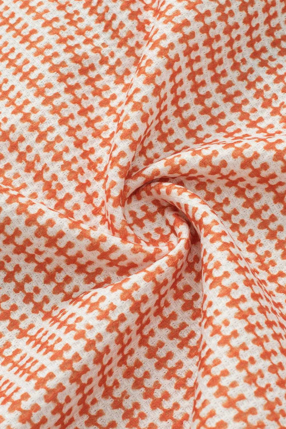 Exposed Seam Color Block Round Neck Top - Trendsi - Flyclothing LLC