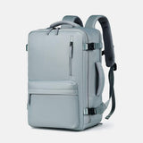 Oxford Cloth Side Pockets Backpack Bag with Handles - Trendsi - Flyclothing LLC