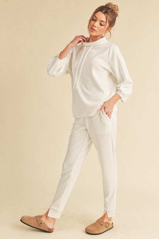 Aemi + Co Elastic Waist Joggers with Pockets - Trendsi - Flyclothing LLC