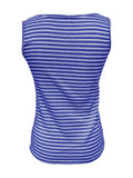 Striped Round Neck Tank Top - Trendsi - Flyclothing LLC