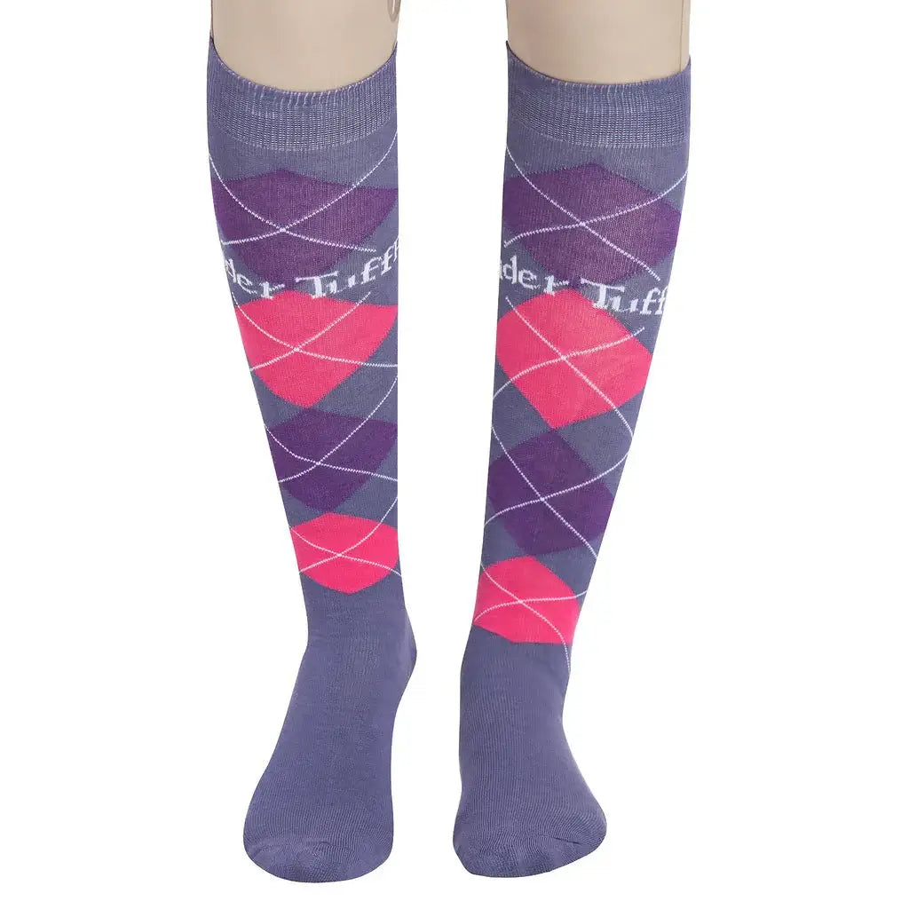 TuffRider Argyle Knee Hi Socks - Breeches.com - Flyclothing LLC