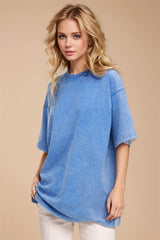 Basic Bae Round Neck Half Sleeve T-Shirt - ShopBasicbae - Flyclothing LLC
