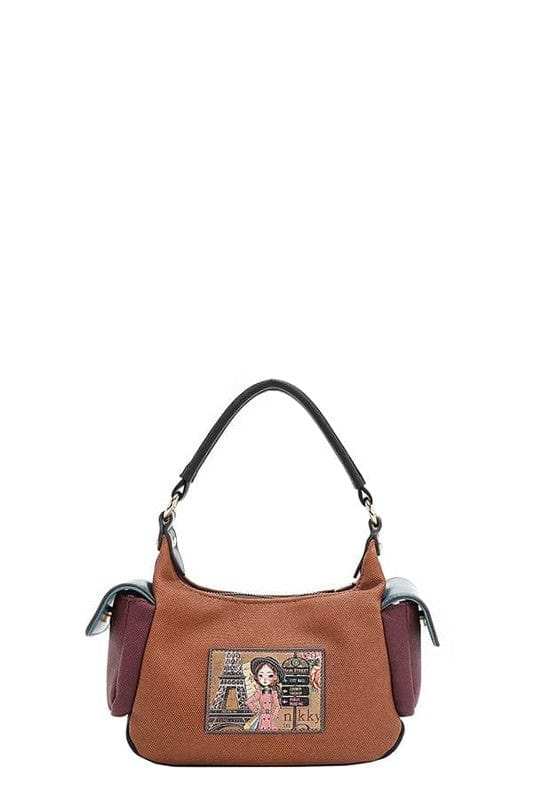 Nicole Lee USA Eco-Leather Shoulder Bag - Trendsi - Flyclothing LLC