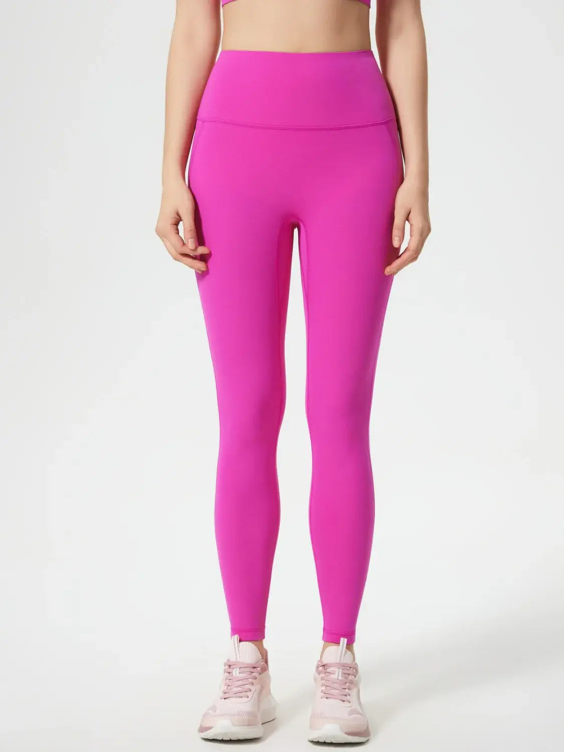Millennia Wide Waistband Active Leggings - Trendsi - Flyclothing LLC