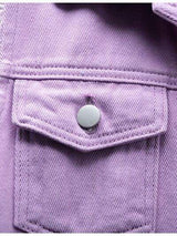 Full Size Button Down Raw Hem Sleeveless Denim Jacket Plus Size - Trendsi - Flyclothing LLC