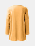 Full Size Round Neck Long Sleeve T-Shirt - Trendsi - Flyclothing LLC