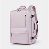 Oxford Cloth Side Pockets Backpack Bag with Handles - Trendsi - Flyclothing LLC