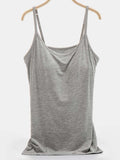 Scoop Neck Adjustable Strap Cami - Trendsi - Flyclothing LLC