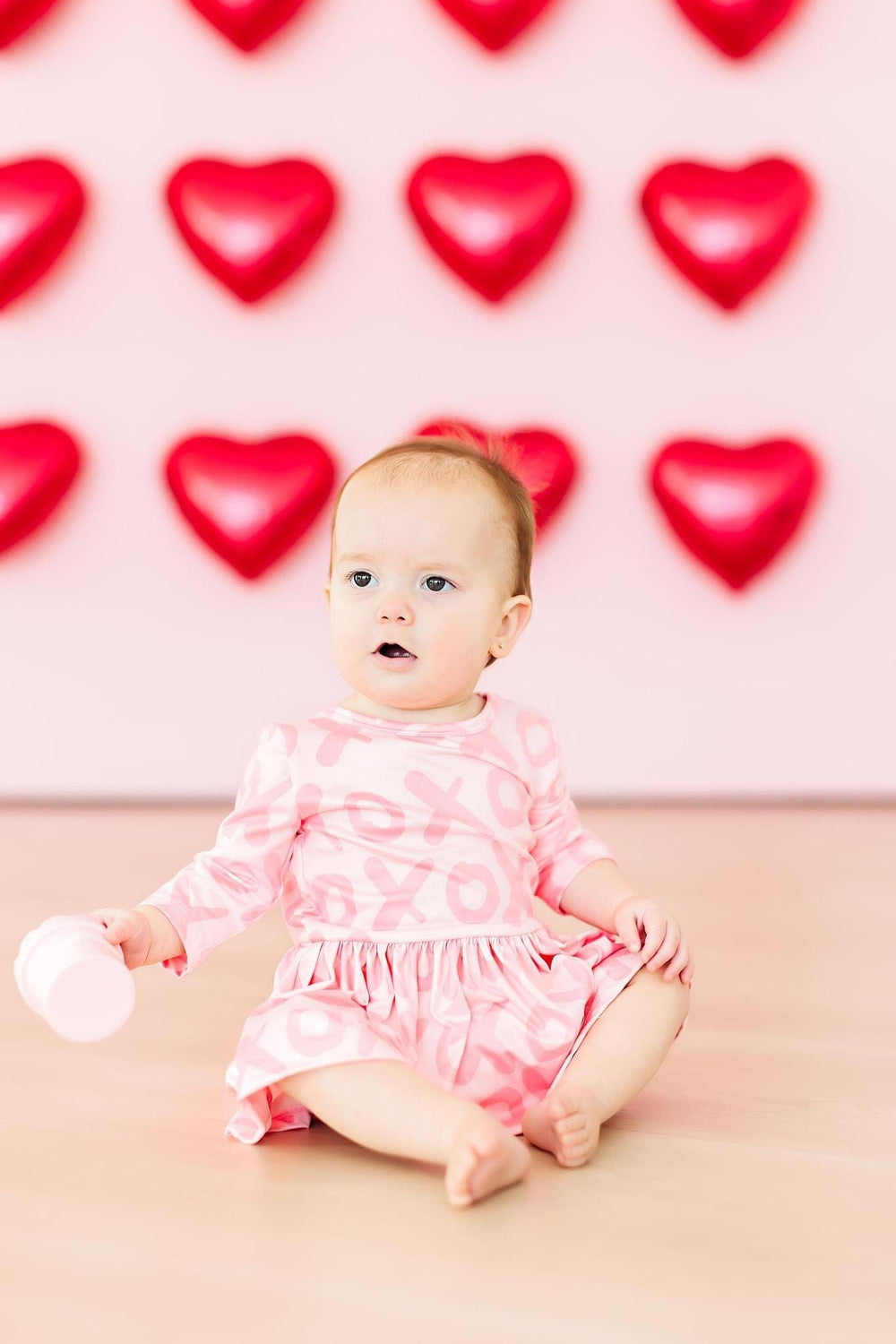 XOXO 3/4 Sleeve Twirl Bodysuit - Mila & Rose ®