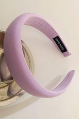 Solid Polyester Wide Headband - Trendsi - Flyclothing LLC