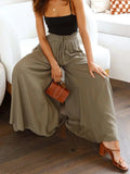 Wide Leg Pants with Pockets - Trendsi - Flyclothing LLC