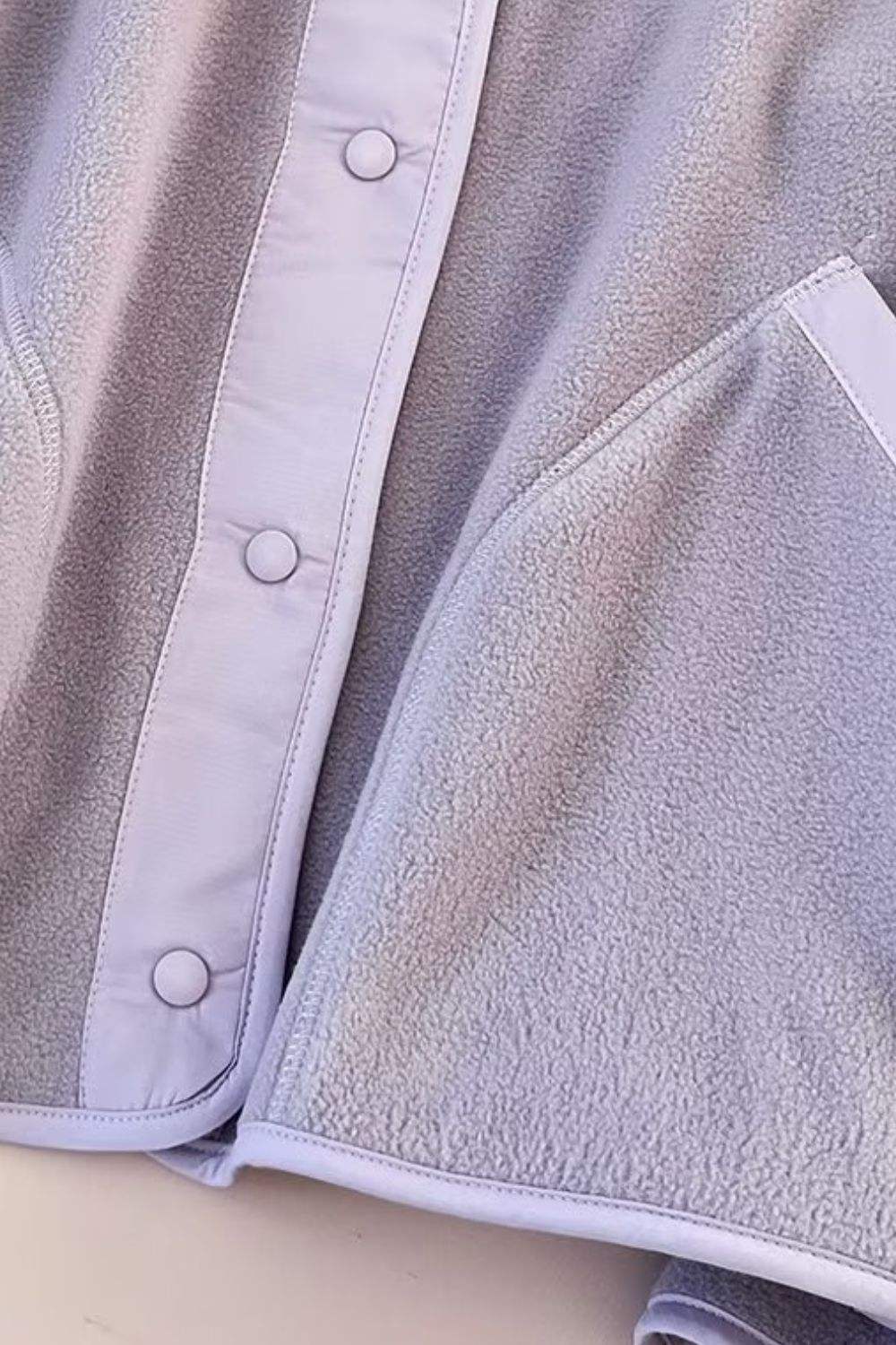Double Take Snap Down Raglan Sleeve Jacket with Pockets - Trendsi - Flyclothing LLC
