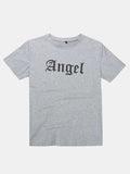Perfee ANGEL Round Neck Short Sleeve T-Shirt - Trendsi - Flyclothing LLC