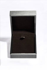 925 Sterling Silver Ruby Pendant Necklace - Trendsi