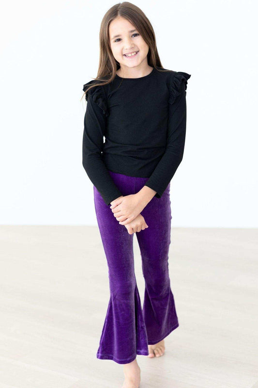 SALE Purple Velvet Bells - Mila & Rose ® - Flyclothing LLC