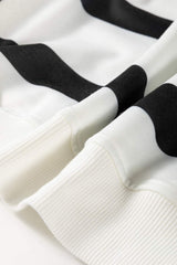 Striped Round Neck Long Sleeve Top and Pants Set - Trendsi - Flyclothing LLC