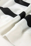 Striped Round Neck Long Sleeve Top and Pants Set - Trendsi - Flyclothing LLC