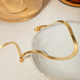 18K Gold-Plated Ankle Bracelet - Trendsi