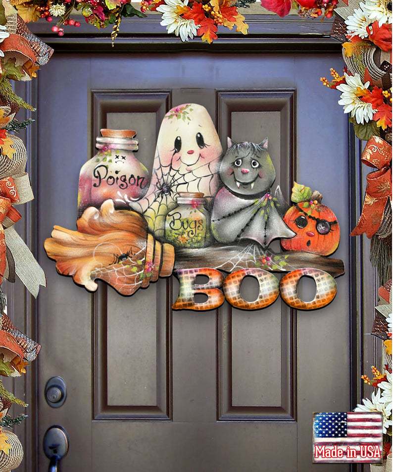 Halloween Wreath Autumn Door Decoration Wall Decoration - My Store - Flyclothing LLC
