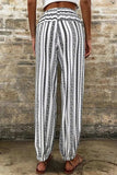 Printed Elastic Waist Pants - Trendsi - Flyclothing LLC