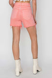 RISEN High Rise Distressed Denim Shorts - Trendsi - Flyclothing LLC