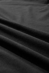 Loose Half Sleeve Hi Low Hem T Shirt - Trendsi - Flyclothing LLC