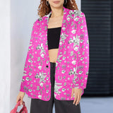 Baha Ranch Hot Pink YEEHAW Rhinestone Cowgirl Blazer - Baha Ranch Western Wear - Flyclothing LLC
