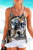 Printed Scoop Neck Cami - Trendsi - Flyclothing LLC