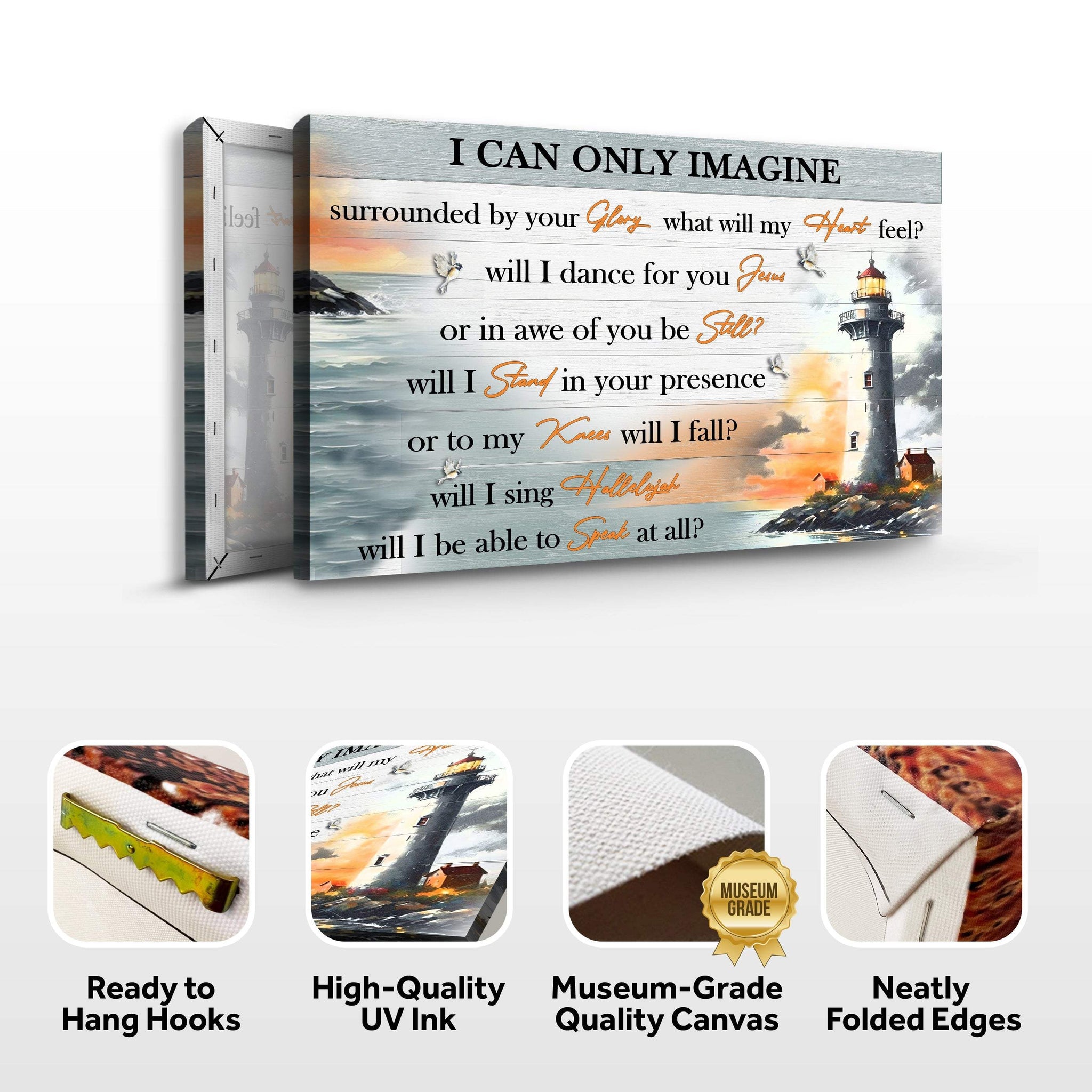 I Can Only Imagine Faith Sign III - Tailored Canvases - Flyclothing LLC