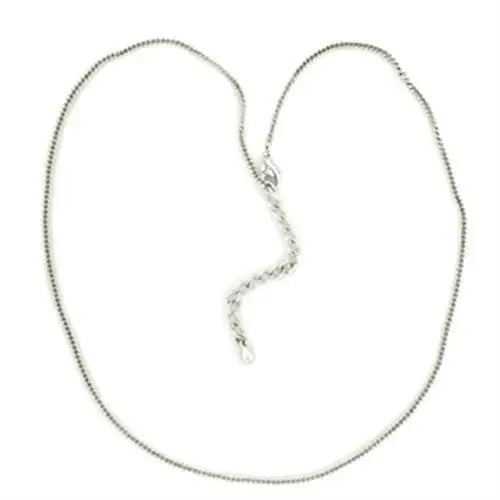 8X113 - Silver Brass Chain with No Stone - Alamode - Flyclothing LLC
