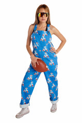 The New England Patriots | Ladies Unisex Nfl Overalls - Shinesty